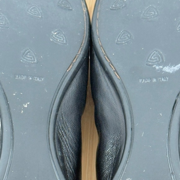 AGL Attilio Giusti Leombruni Black Leather Horse Bit Loafer EU Size 38.5 US 8.5 - Picture 10 of 14